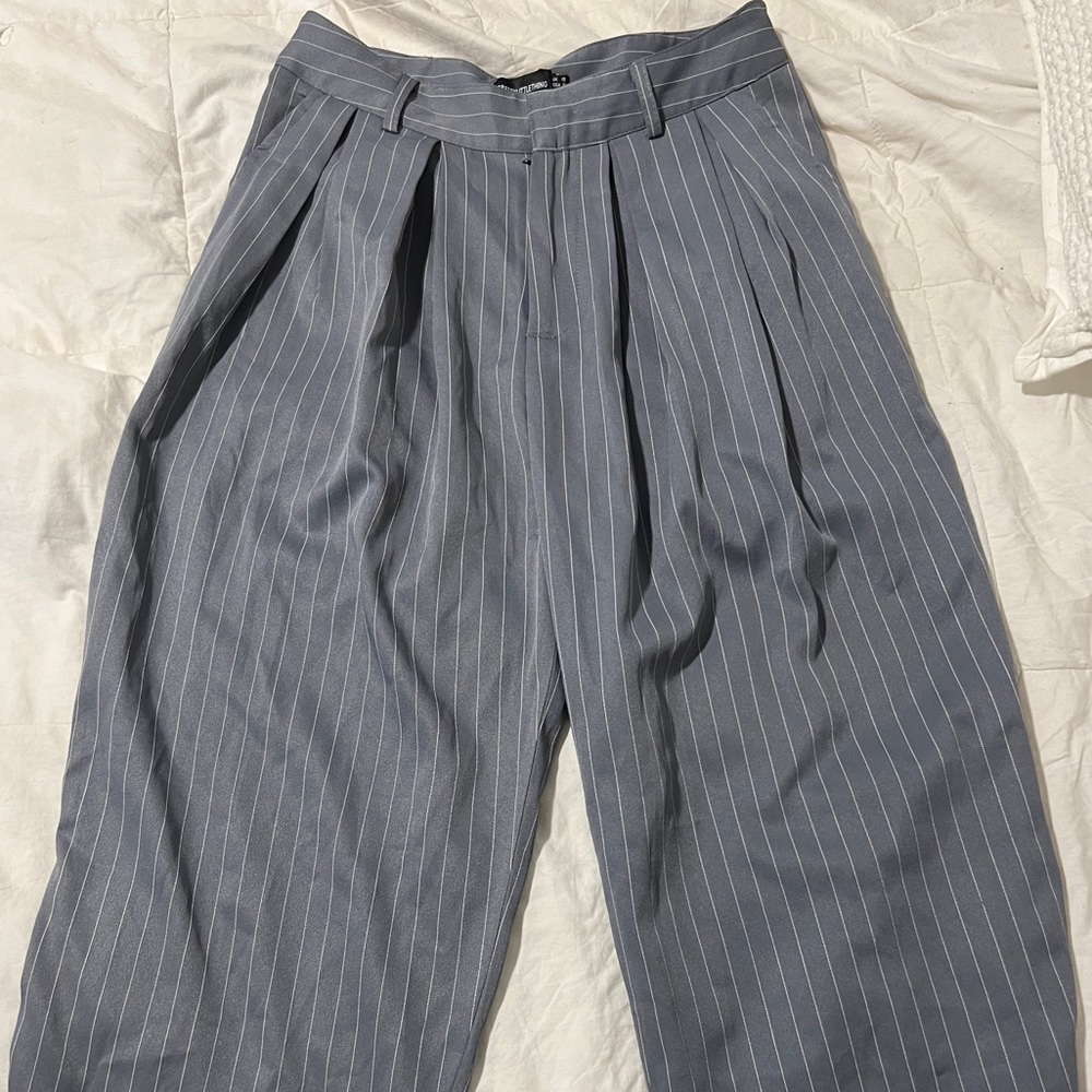 pinstripe pants